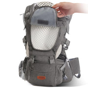 Ergonomic 3-in-1 Baby Carrier and Hipseat